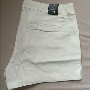 J. Crew 3 1/2” flat front shorts